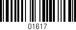 Código de barras (EAN, GTIN, SKU, ISBN): '01617'