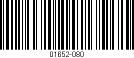 Código de barras (EAN, GTIN, SKU, ISBN): '01652-080'