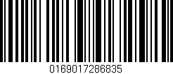 Código de barras (EAN, GTIN, SKU, ISBN): '0169017286835'