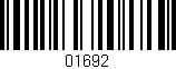 Código de barras (EAN, GTIN, SKU, ISBN): '01692'