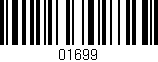 Código de barras (EAN, GTIN, SKU, ISBN): '01699'