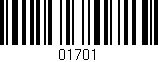 Código de barras (EAN, GTIN, SKU, ISBN): '01701'