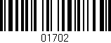 Código de barras (EAN, GTIN, SKU, ISBN): '01702'