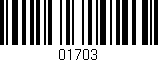Código de barras (EAN, GTIN, SKU, ISBN): '01703'