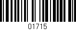 Código de barras (EAN, GTIN, SKU, ISBN): '01715'