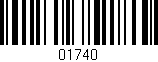 Código de barras (EAN, GTIN, SKU, ISBN): '01740'