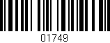 Código de barras (EAN, GTIN, SKU, ISBN): '01749'