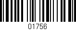 Código de barras (EAN, GTIN, SKU, ISBN): '01756'