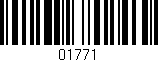 Código de barras (EAN, GTIN, SKU, ISBN): '01771'