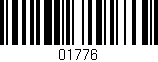 Código de barras (EAN, GTIN, SKU, ISBN): '01776'