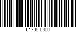 Código de barras (EAN, GTIN, SKU, ISBN): '01799-0300'