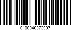 Código de barras (EAN, GTIN, SKU, ISBN): '0180948873987'