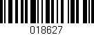 Código de barras (EAN, GTIN, SKU, ISBN): '018627'