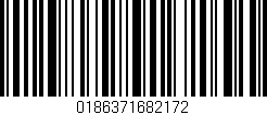 Código de barras (EAN, GTIN, SKU, ISBN): '0186371682172'