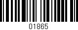 Código de barras (EAN, GTIN, SKU, ISBN): '01865'