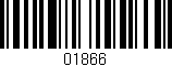 Código de barras (EAN, GTIN, SKU, ISBN): '01866'