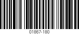 Código de barras (EAN, GTIN, SKU, ISBN): '01867-180'