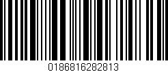 Código de barras (EAN, GTIN, SKU, ISBN): '0186816282813'