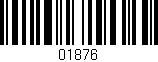 Código de barras (EAN, GTIN, SKU, ISBN): '01876'
