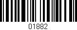 Código de barras (EAN, GTIN, SKU, ISBN): '01882'