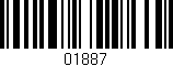 Código de barras (EAN, GTIN, SKU, ISBN): '01887'