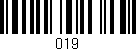 Código de barras (EAN, GTIN, SKU, ISBN): '019'