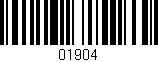 Código de barras (EAN, GTIN, SKU, ISBN): '01904'