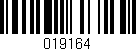 Código de barras (EAN, GTIN, SKU, ISBN): '019164'