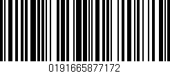 Código de barras (EAN, GTIN, SKU, ISBN): '0191665877172'