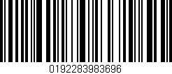 Código de barras (EAN, GTIN, SKU, ISBN): '0192283983696'