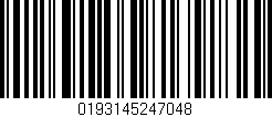 Código de barras (EAN, GTIN, SKU, ISBN): '0193145247048'