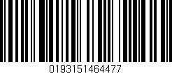 Código de barras (EAN, GTIN, SKU, ISBN): '0193151464477'