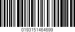 Código de barras (EAN, GTIN, SKU, ISBN): '0193151464699'
