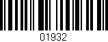 Código de barras (EAN, GTIN, SKU, ISBN): '01932'