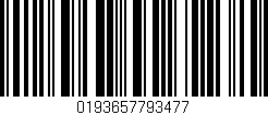 Código de barras (EAN, GTIN, SKU, ISBN): '0193657793477'