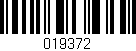 Código de barras (EAN, GTIN, SKU, ISBN): '019372'