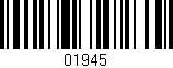 Código de barras (EAN, GTIN, SKU, ISBN): '01945'