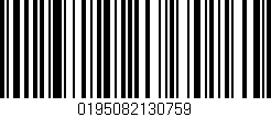 Código de barras (EAN, GTIN, SKU, ISBN): '0195082130759'