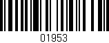 Código de barras (EAN, GTIN, SKU, ISBN): '01953'
