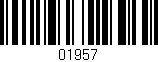 Código de barras (EAN, GTIN, SKU, ISBN): '01957'