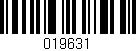 Código de barras (EAN, GTIN, SKU, ISBN): '019631'