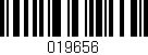 Código de barras (EAN, GTIN, SKU, ISBN): '019656'