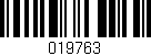Código de barras (EAN, GTIN, SKU, ISBN): '019763'