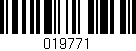 Código de barras (EAN, GTIN, SKU, ISBN): '019771'