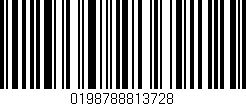 Código de barras (EAN, GTIN, SKU, ISBN): '0198788813728'
