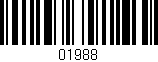 Código de barras (EAN, GTIN, SKU, ISBN): '01988'