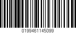 Código de barras (EAN, GTIN, SKU, ISBN): '0199461145099'
