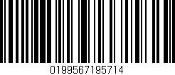 Código de barras (EAN, GTIN, SKU, ISBN): '0199567195714'