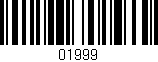 Código de barras (EAN, GTIN, SKU, ISBN): '01999'