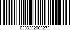 Código de barras (EAN, GTIN, SKU, ISBN): '0206202009272'